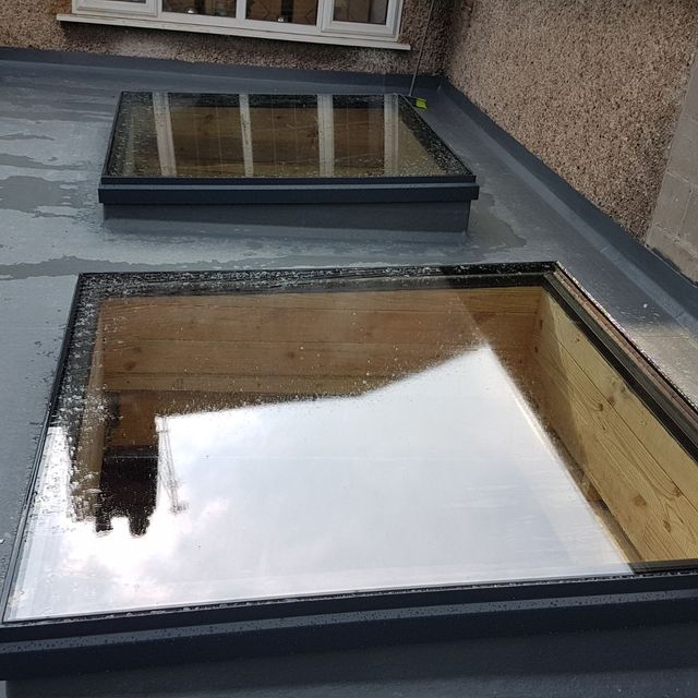 Flat roof